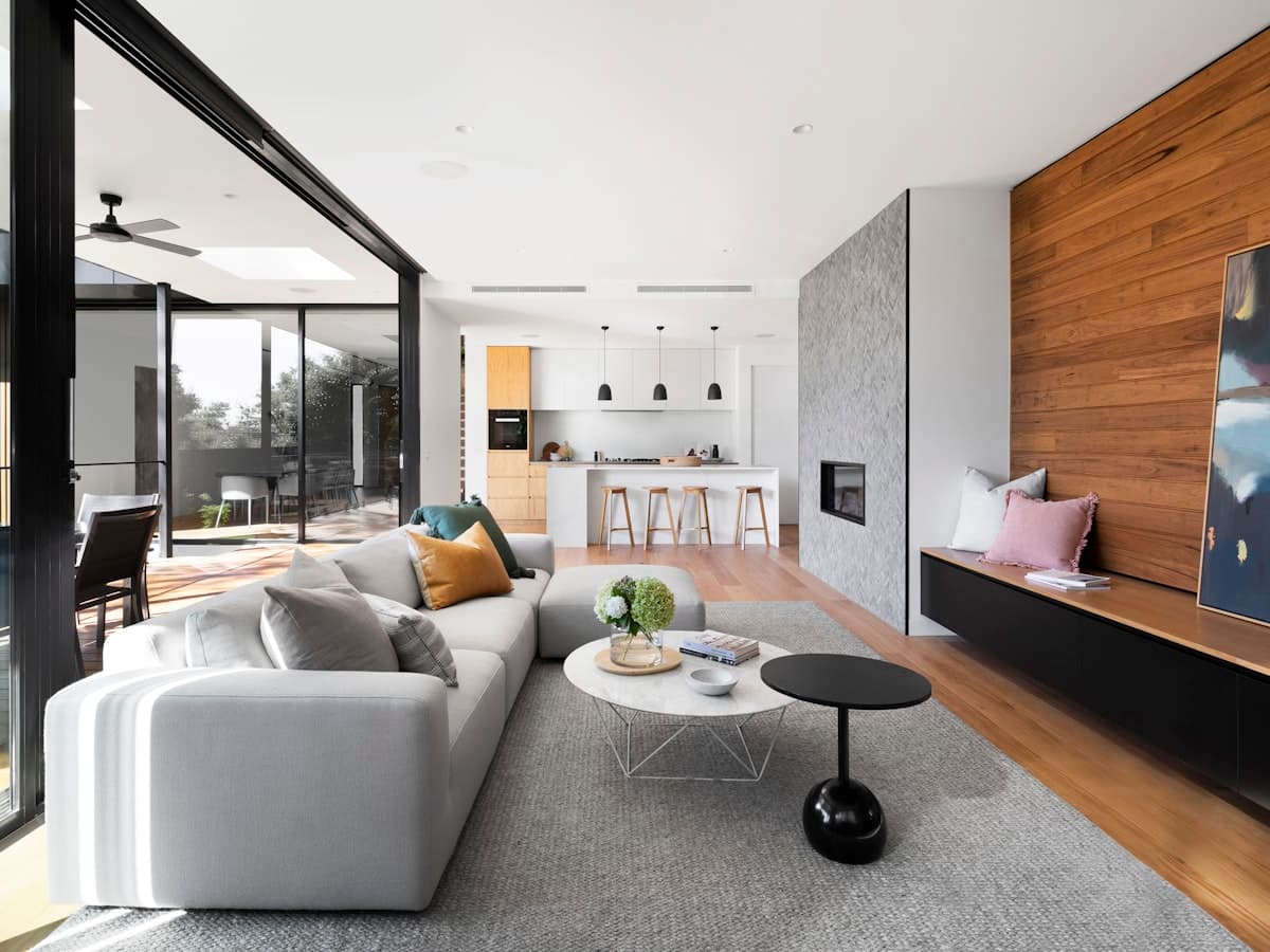 Modern home exterior